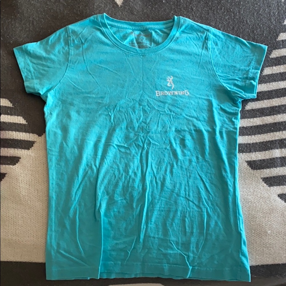 Browning Teal T shirt